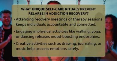 Rituels de soins uniques pour prévenir les rechutes en rétablissement