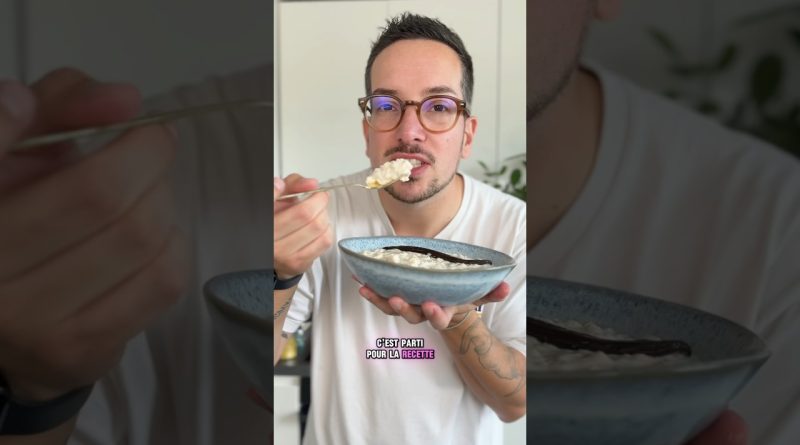 Riz au lait de Cyril Lignac : une recette irrésistible