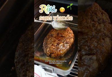 Rôti vegan fait maison : un goût authentique ! 🤯✅