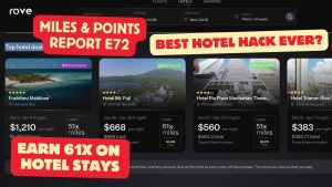 Rove : Gagnez 61X de points sur vos séjours hôteliers !