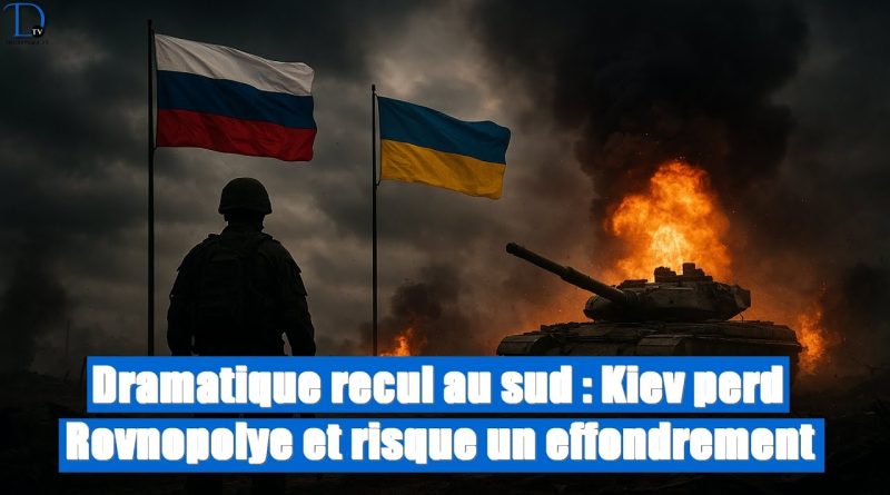 Rovnopolye pris : pression sud menace l'ensemble du dispositif ukrainien !