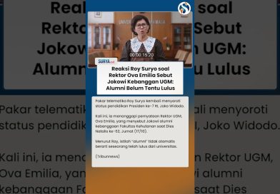 Roy Suryo réagit : Ova Emilia et Jokowi, un lien contesté