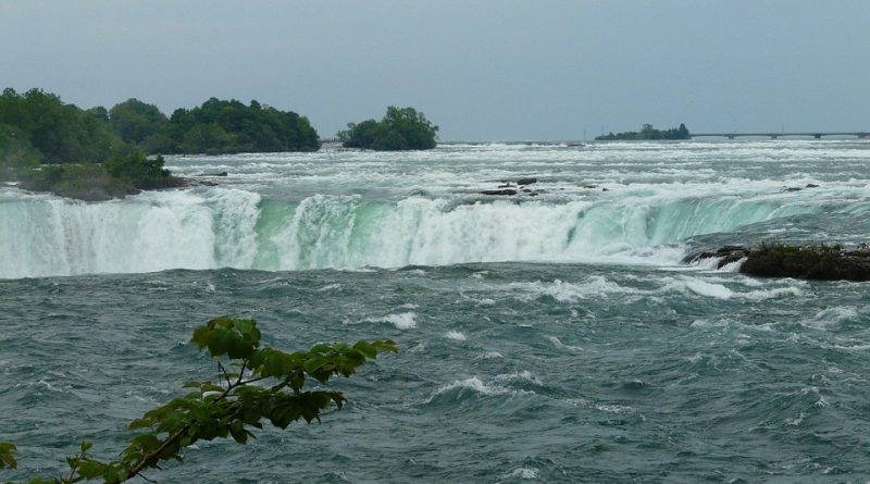 Canada, nature, mountains, Niagara Falls, Northern Lights, maple leaf, cityscape