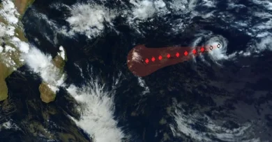 Saison cyclonique : la tempête tropicale Grant se trouve à 3 580 km à l'Est de La Réunion