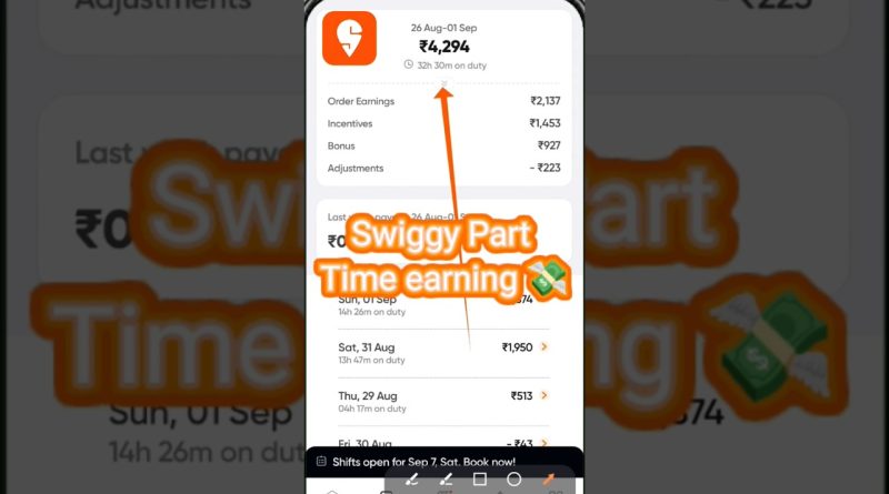 💼 Salaire des livreurs Swiggy : un job à temps partiel lucratif !