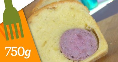 Saucisson brioché : la recette incontournable de 750g