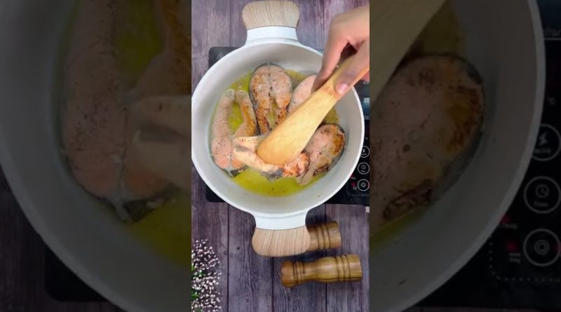 Saumon poêlé à la crème onctueuse
