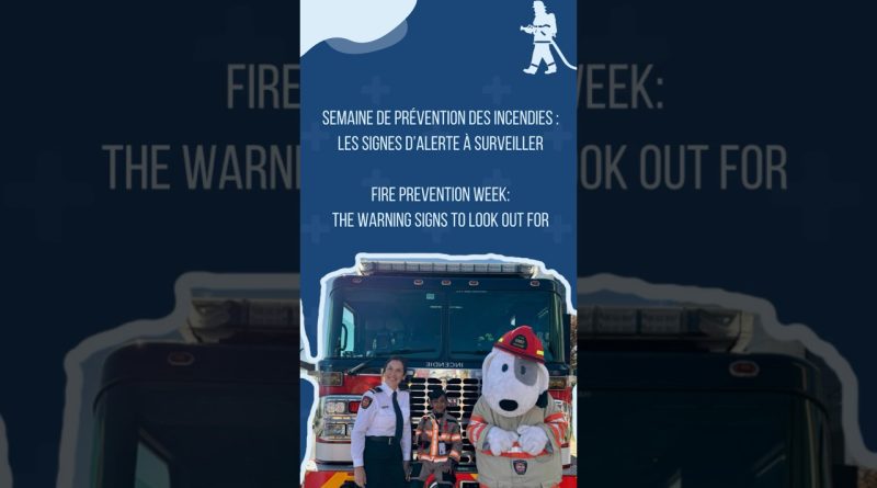 Semaine de la prévention des incendies à l'HME : Partie 1