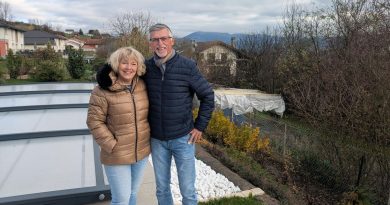 Serge ravi de vivre à Lovagny - ICI