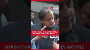 Shashi Tharoor Clarifie : Son Article Mal Interprété sur Nehru