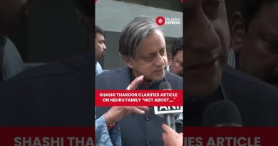 Shashi Tharoor Clarifie : Son Article Mal Interprété sur Nehru