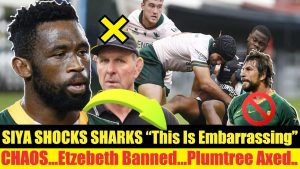 Siya Kolisi choque les Sharks : Etzebeth suspendu, Plumtree limogé