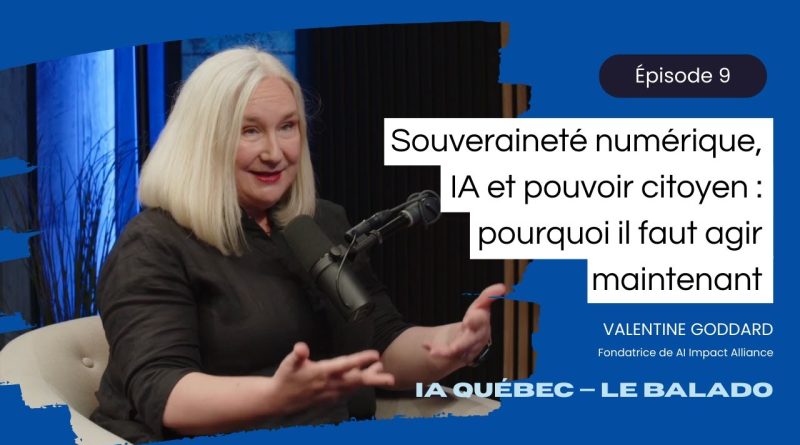 Souveraineté numérique et IA : Agissons maintenant avec Valentine G.