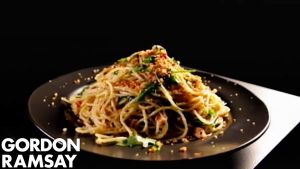 Spaghetti aux sardines, piment et origan par Gordon Ramsay