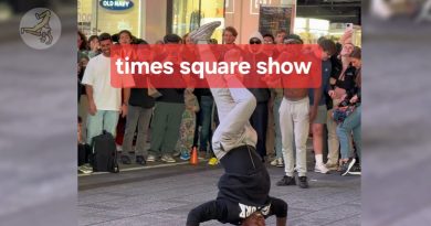 Spectacle à Times Square : un breakdance époustouflant à voir