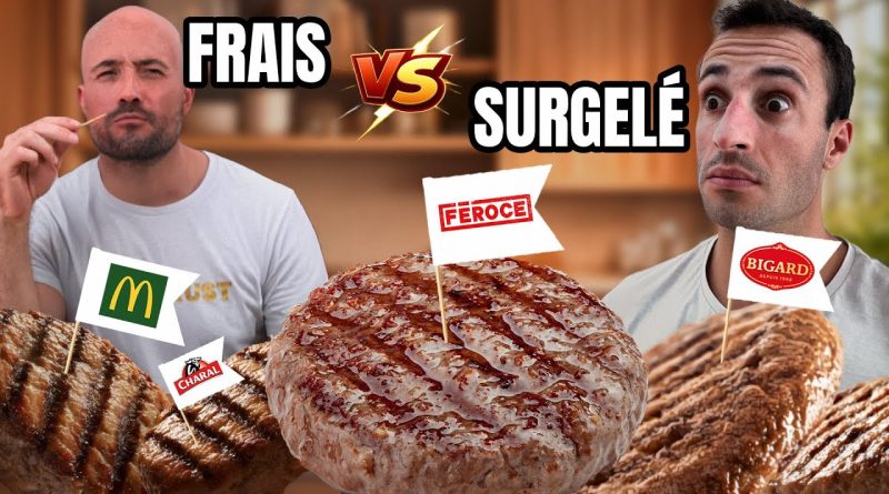 Steak haché : frais, surgelé ou boucher, lequel choisir ?