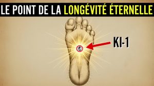 Stimulez ce point secret du pied pour une longévité infinie