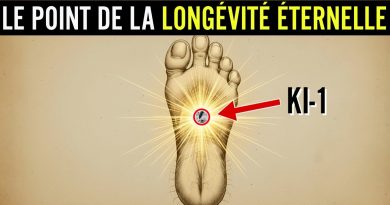Stimulez ce point secret du pied pour une longévité infinie