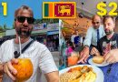 Street food à 1 $ contre buffet de luxe à 25 $ au Sri Lanka