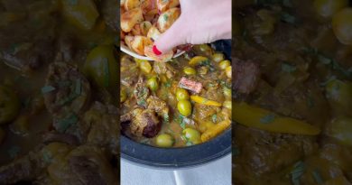 Tajine de bœuf aux olives savoureux