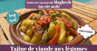 Tajine de bœuf savoureux aux légumes frais