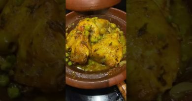 Tajine de poulet aux olives à la marocaine