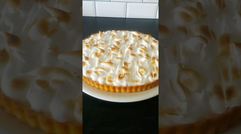 Tarte au citron meringuée façon italienne 🍋