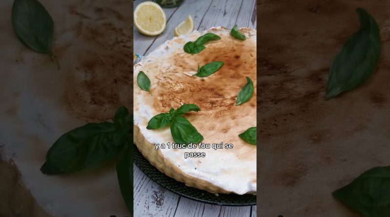 Tarte citron meringuée vegan : sans œufs ni lait