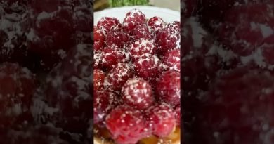 Tarte framboise maison avec crème pâtissière 🍓🥧