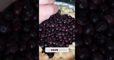 Tarte rustique aux myrtilles ultra facile