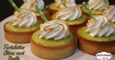 Tartelettes Citron Vert et Basilic : Une Délicieuse Recette