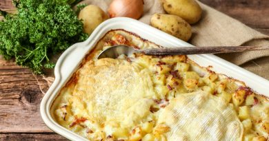 Tartiflette pour 8 personnes en grande quantité