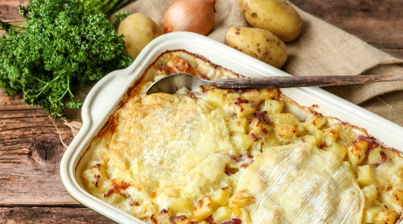 Tartiflette pour 8 personnes en grande quantité