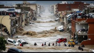 Tempête Alice : Inondations massives en Espagne, 100 évacués