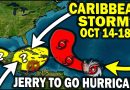 Tempête Tropicale Jerry : Vers un Ouragan en Octobre ?