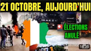 Tensions du 21 octobre : Élections annulées, 7 jours pour agir