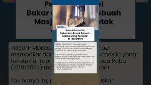 Tensions en Cisjordanie : Des colons israéliens incendiés une mosquée