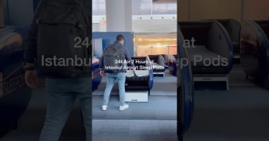 Test des Pods de Sommeil à 12 € à l'Aéroport d'Istanbul