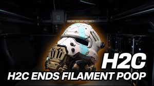 Test du Bambu Lab H2C : Fini les déchets de filament !