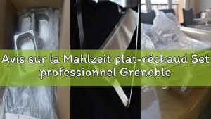 Test du Set professionnel Mahlzeit : 4 plats en inox à réchaud
