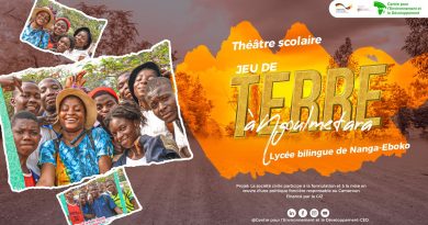 Théâtre scolaire : Jeu de terre au Lycée Bilingue de Nanga-Eboko