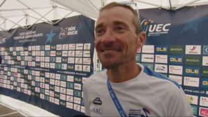 Thomas Voeckler : Interview à l'arrivée des Championnats UEC 2025