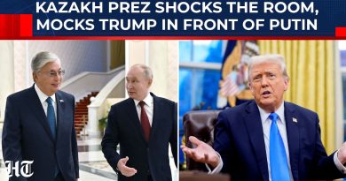 Tokayev se moque de Trump et loue Poutine lors de sa visite