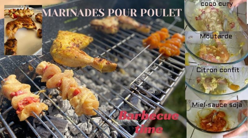 Top marinades pour poulet : l'heure du barbecue !