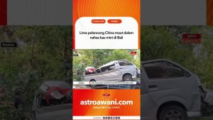 Touriste chinois décède dans un accident de minibus à Bali