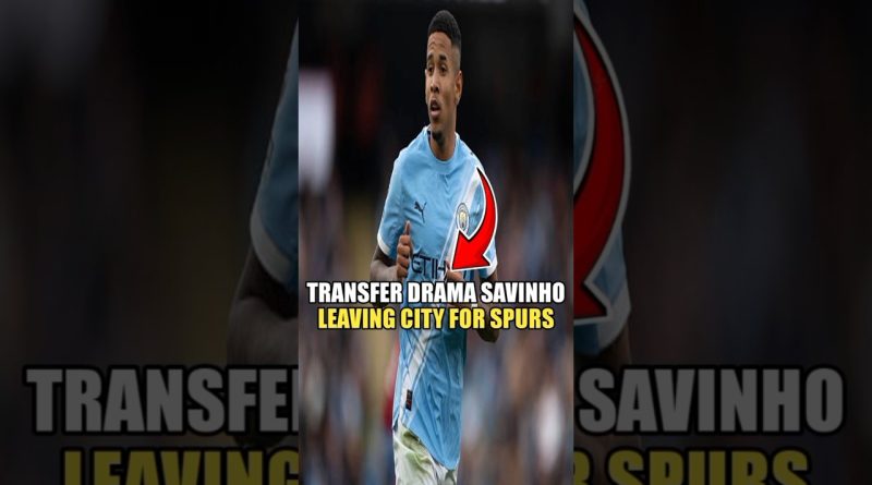 Transfert en vue : Savinho quitte City pour Tottenham ?