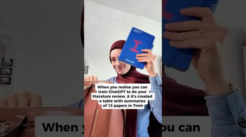 Transformez vos PDF en revue de littérature structurée en minutes !