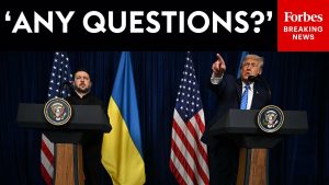 Trump et Zelensky répondent aux journalistes à Mar-A-Lago