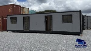 Un container de 40 pieds transformé en deux superbes kitnets !