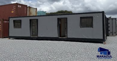 Un container de 40 pieds transformé en deux superbes kitnets !